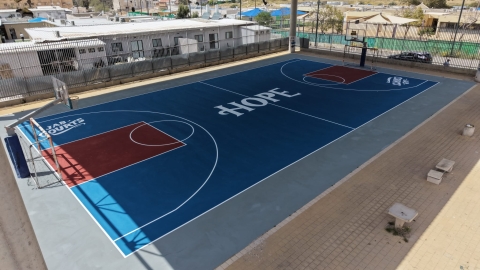 אופקים על המגרש