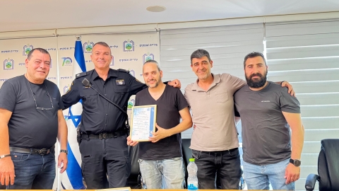 שיתוף פעולה פורה למען ביטחון תושבי אופקים